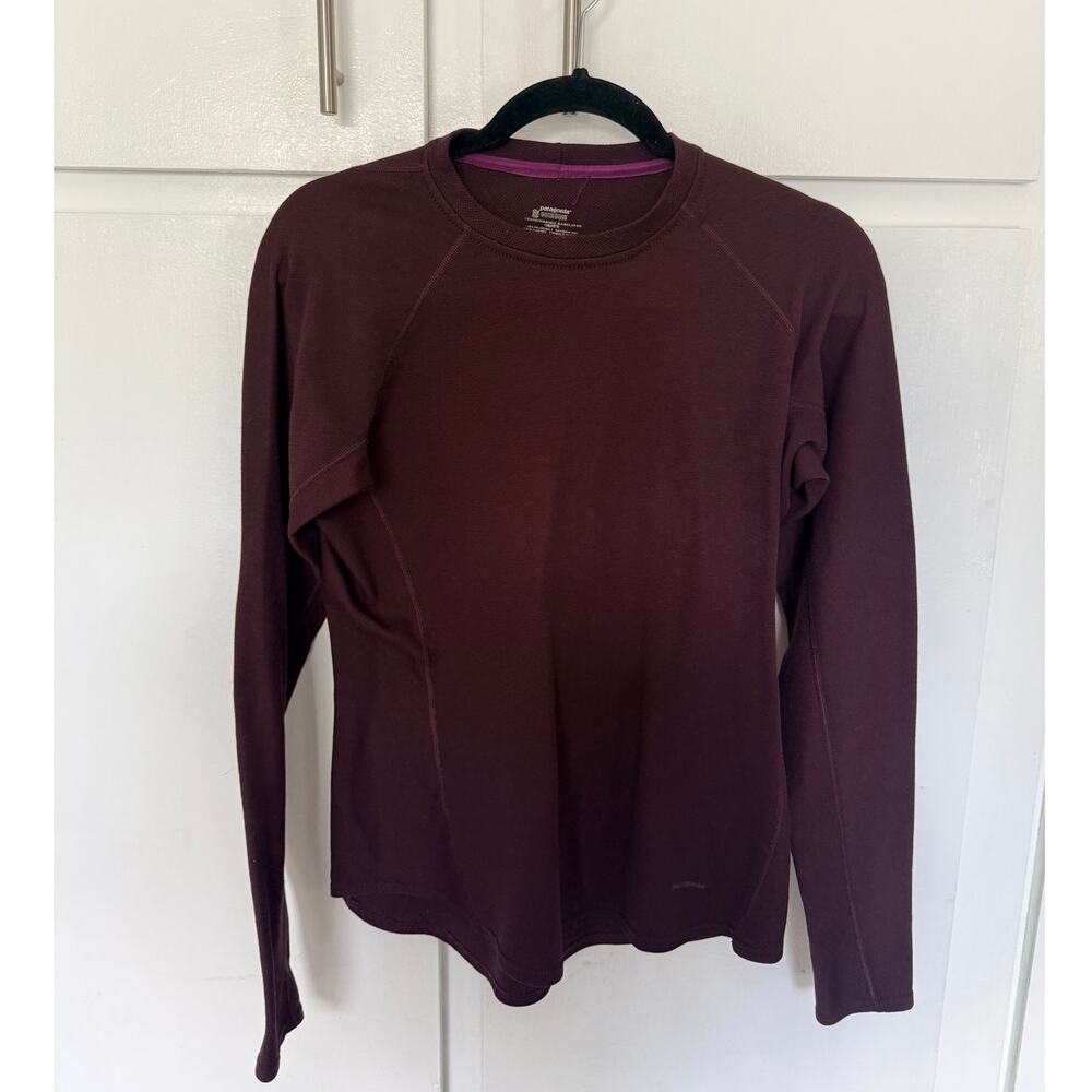 Patagonia Women's Capilene Long-Sleeve Performance Activewear Top Size L